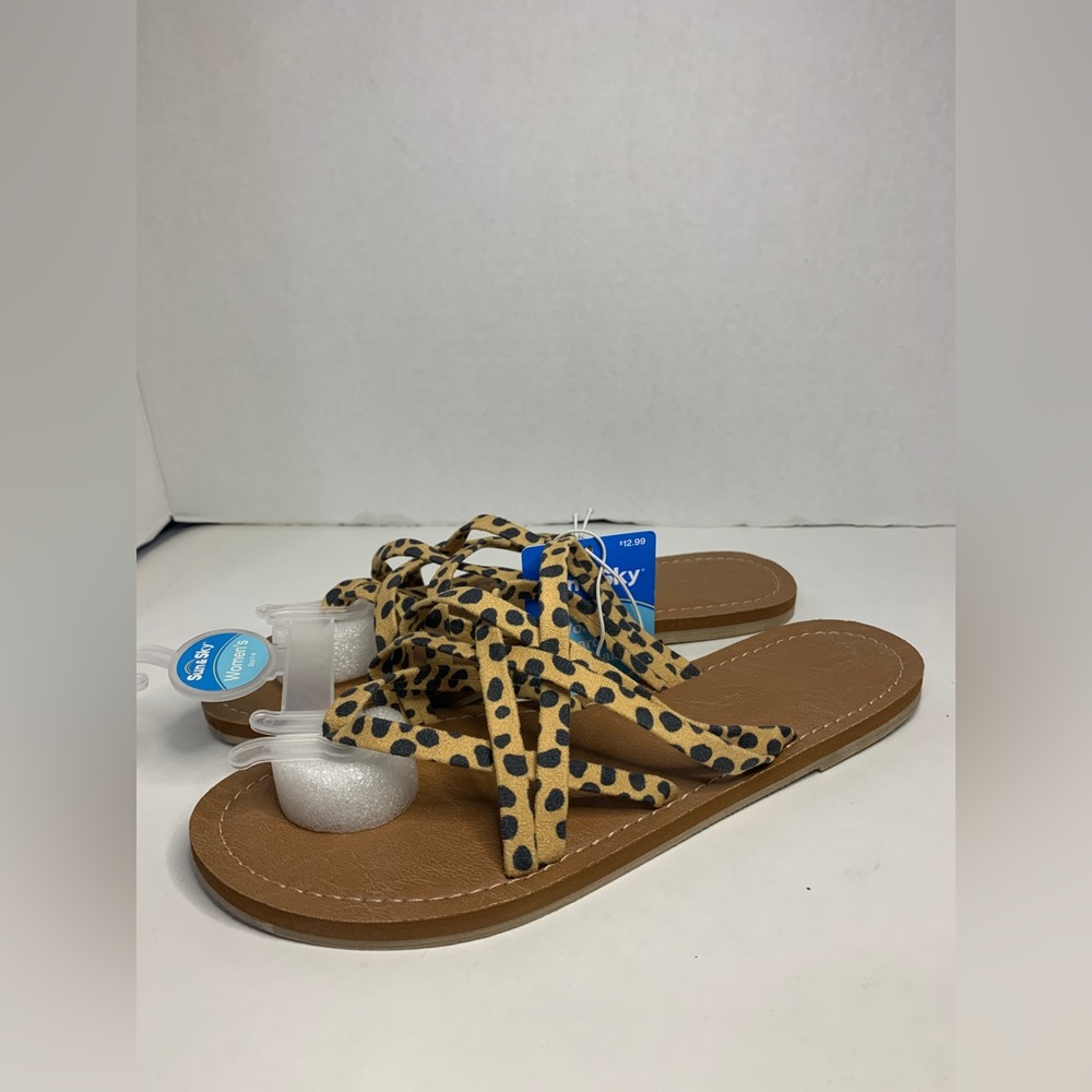 Sun & Sky Womens Sandals Size 7-8